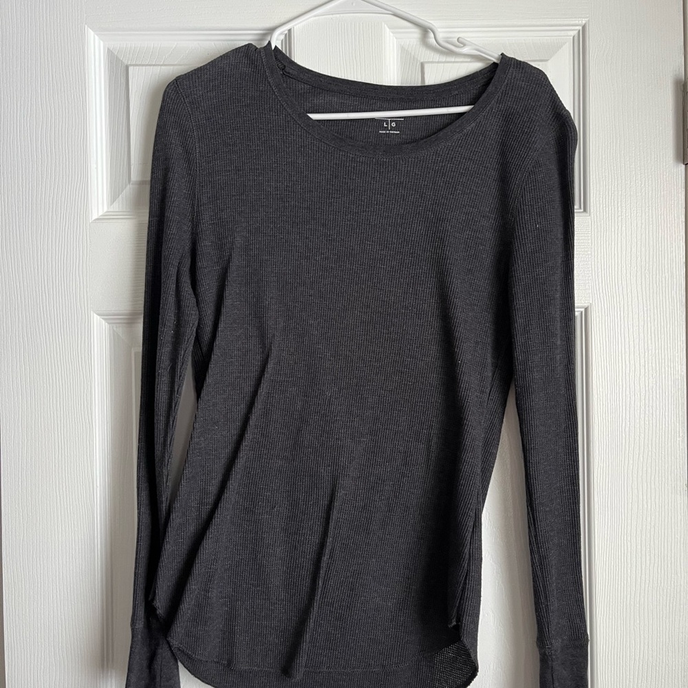Old Navy Charcoal Long Sleeve Tee